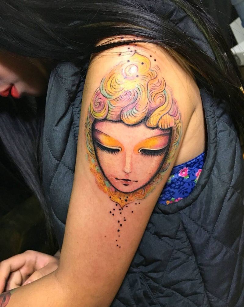 头像纹身图片_成品欧美肖像原创人物腿部手臂背部胸部肩部纹身图案