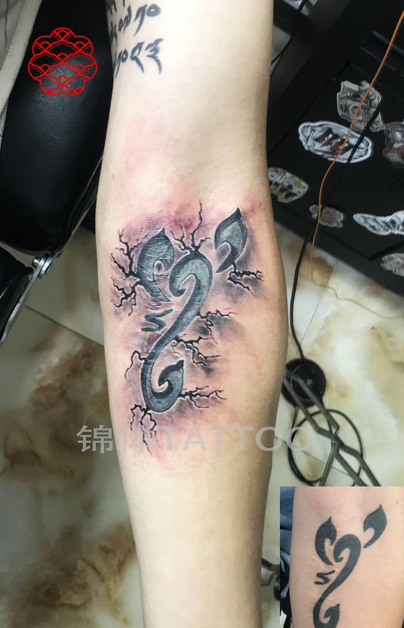 遮盖纹身图片_图腾纹身图案