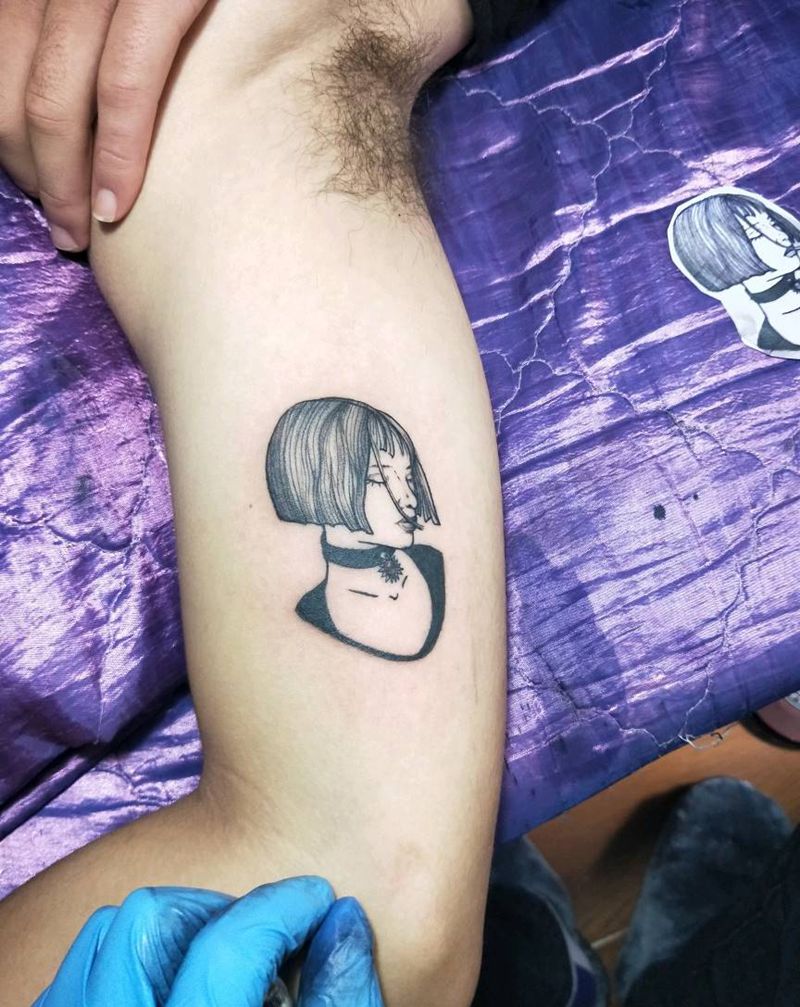 杀手不太冷纹身图片_手臂纹身图案