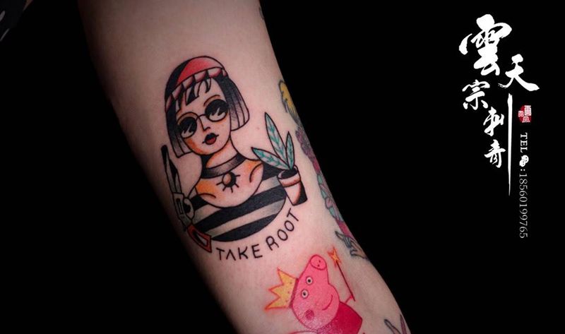 杀手不太冷纹身图片