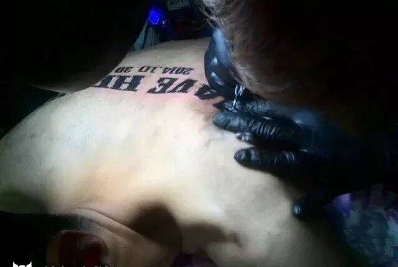 勇敢的心纹身图片