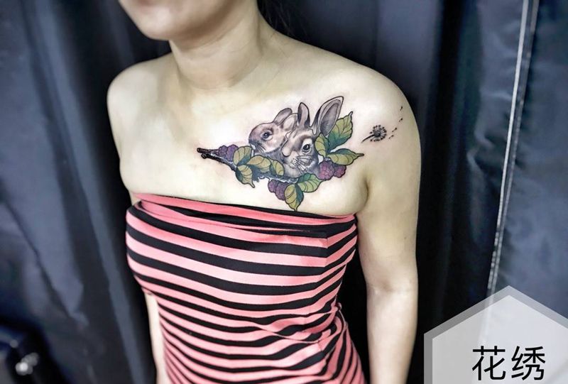 伤疤遮盖纹身图片