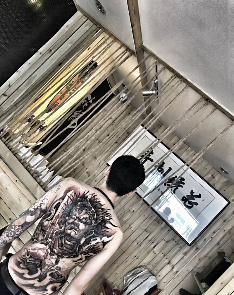 大黑天纹身图片