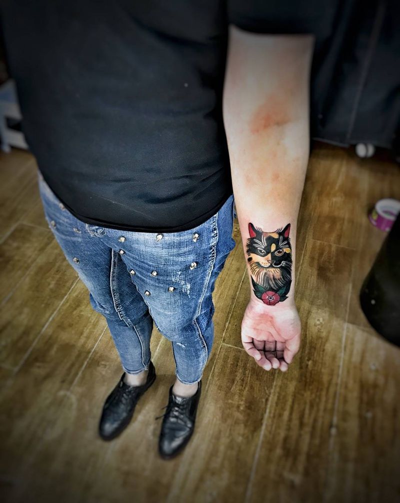 伤疤遮盖纹身图片