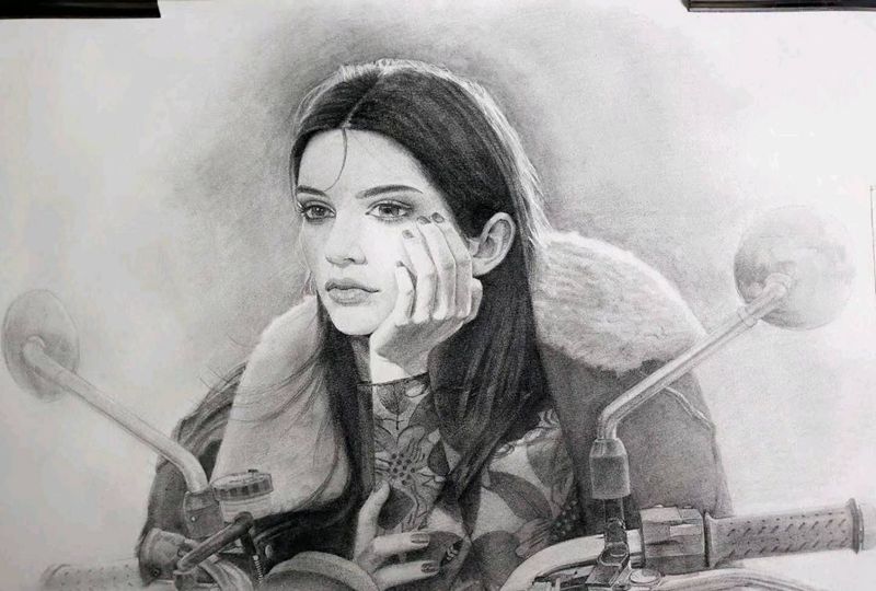 写实素描纹身图片_欧美写实纹身图案