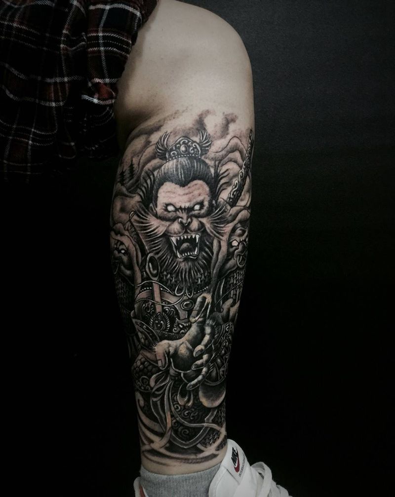 齐天大圣纹身图片