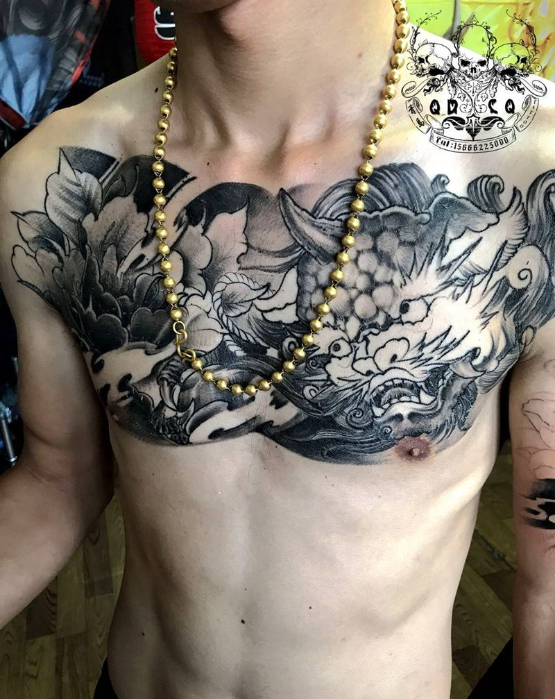 文殊菩萨纹身图片