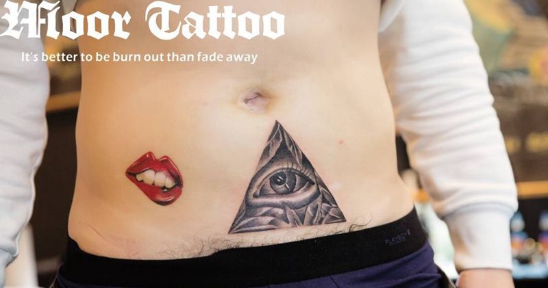 上帝之眼纹身图片