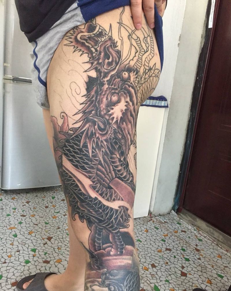 为完成纹身图片