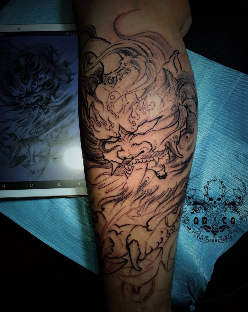 貔貅纹身图片