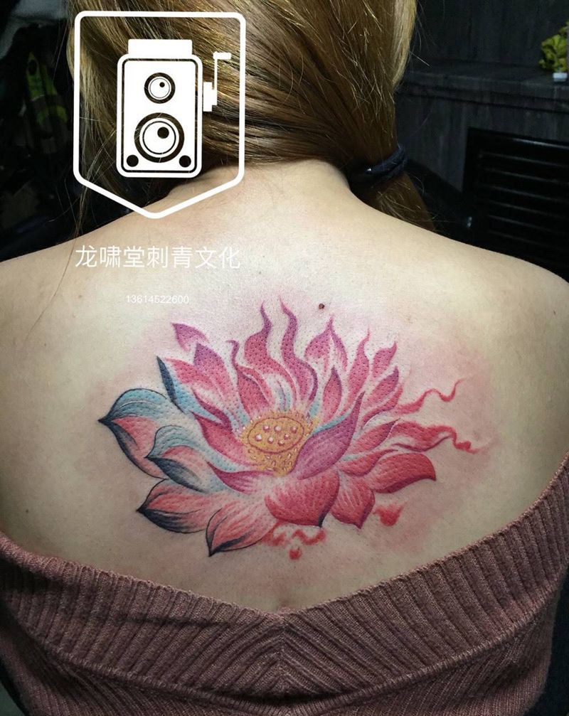 彩色作品纹身图片