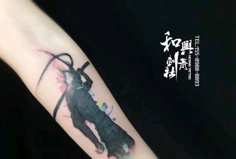 暗黑孙悟空纹身图片