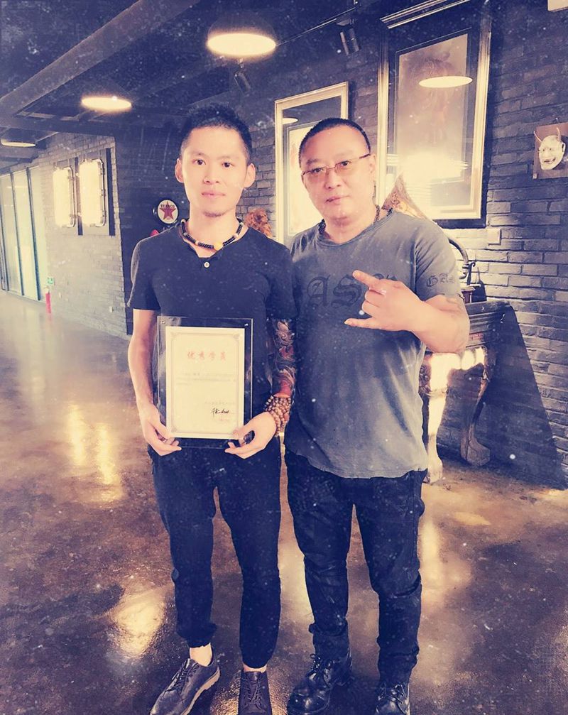 毕业了，烈火堂40天纹身图片