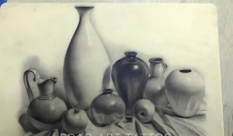 乐道学员零基础作品纹身图片