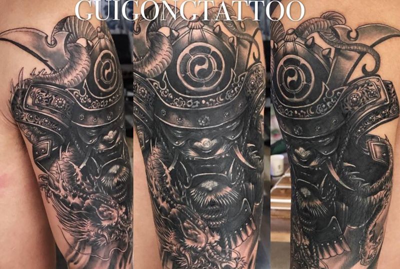 暴力遮盖纹身图片