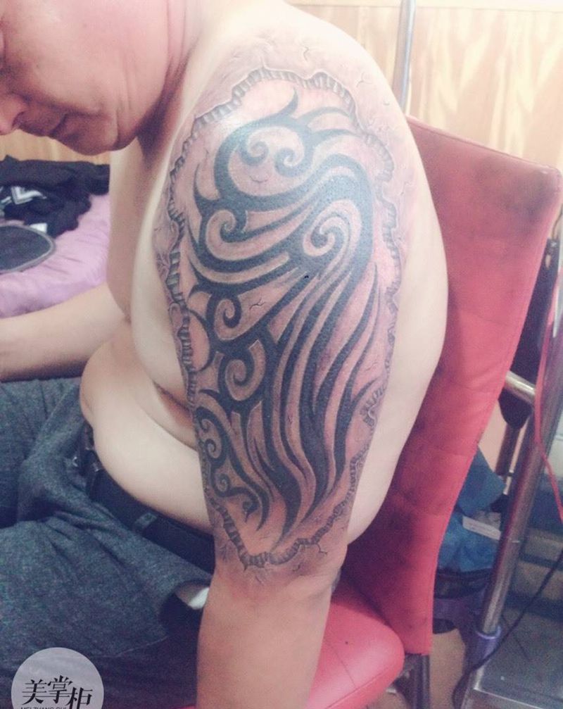 图腾添加作品纹身图片