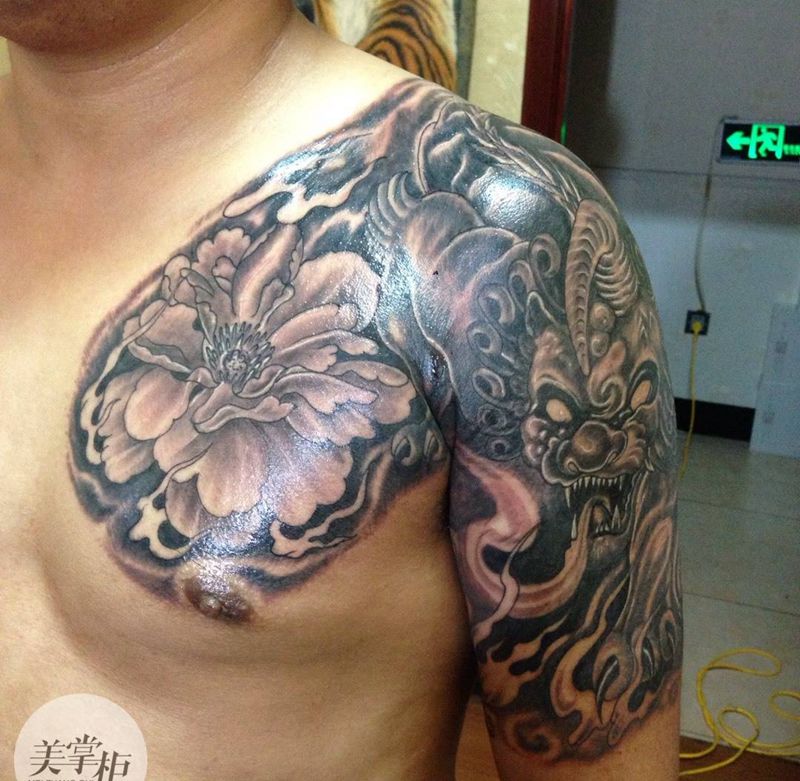 今天作品纹身图片