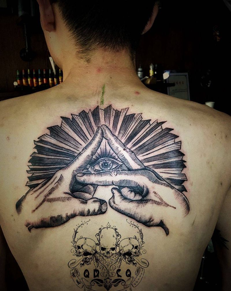 上帝之眼吗？纹身图片