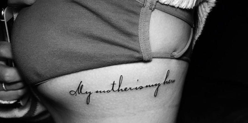 字母买家秀纹身图片