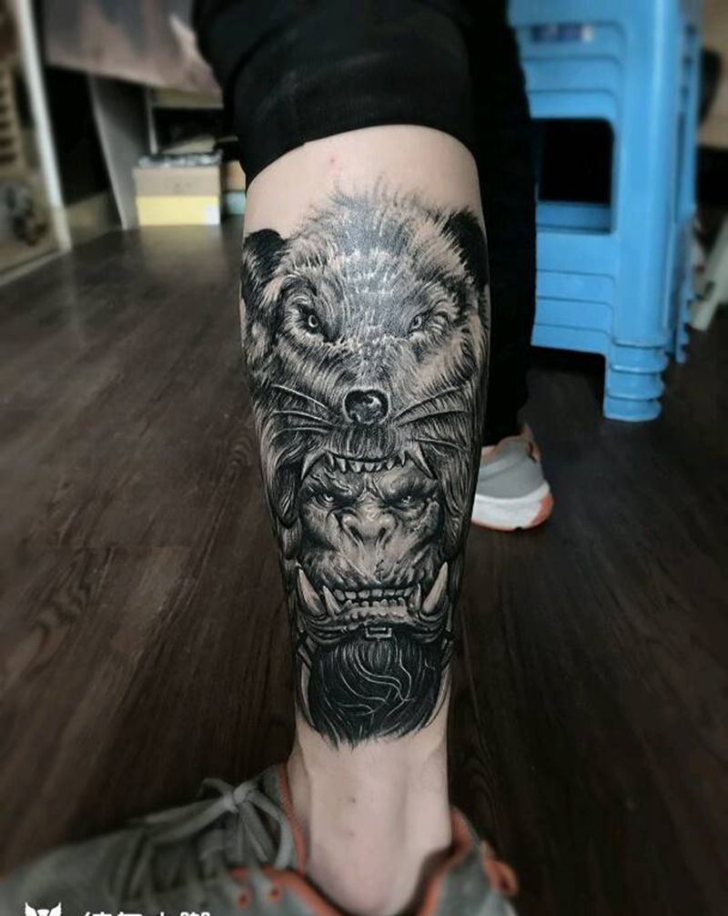 魔兽世界，杜隆坦纹身图片