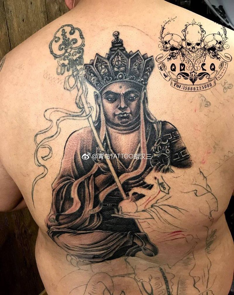 扎跑了，下次继续纹身图片