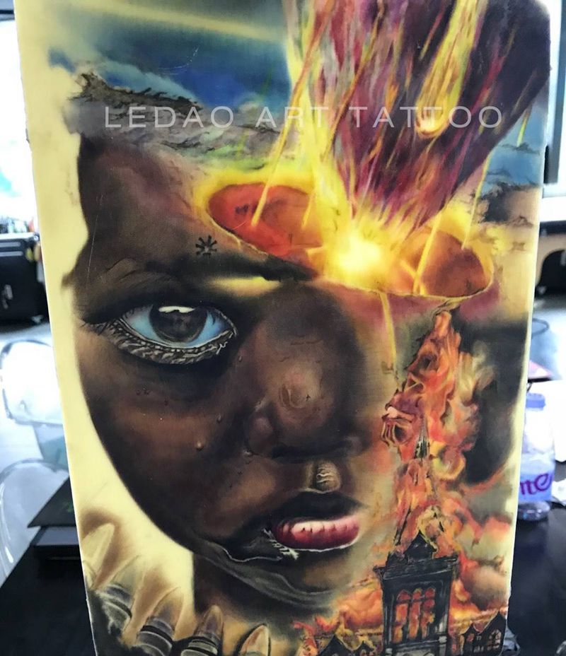 乐道学员比赛作品纹身图片