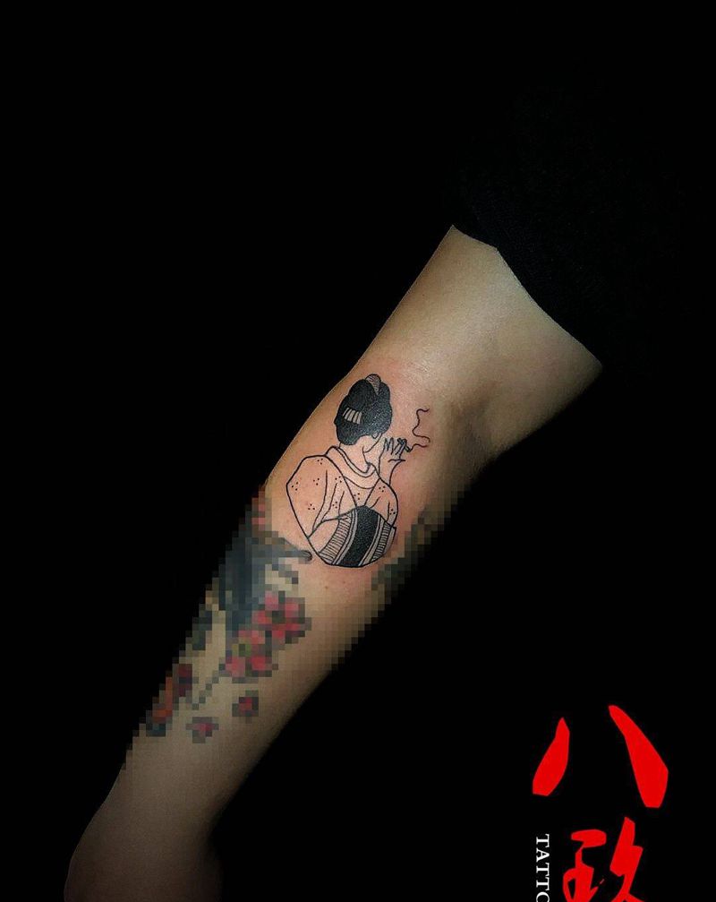 包子师傅作品。半价活动还在继续纹身图片