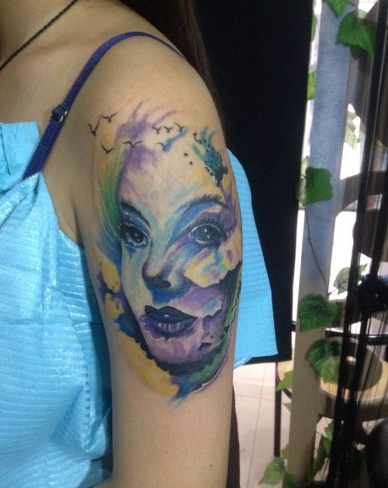 欧美小图纹身图片