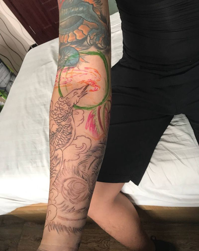 宾馆扎个活，未完待续纹身图片