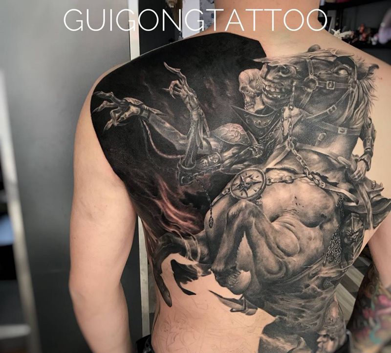 刺工与细节一个都不能少纹身图片