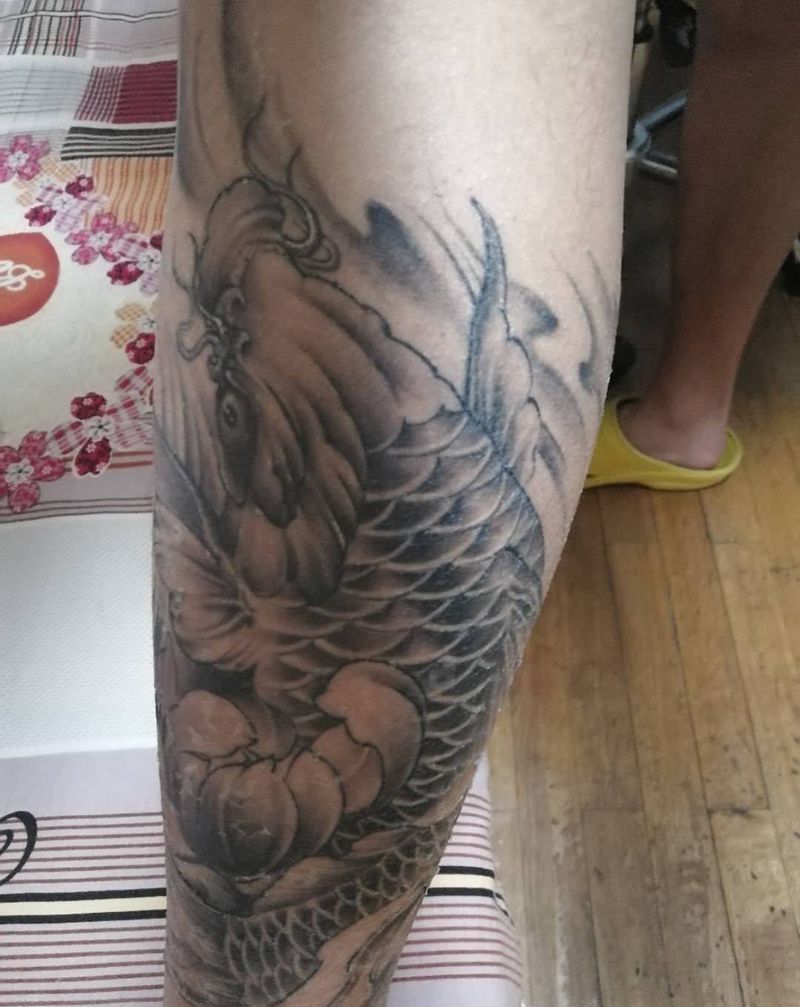 都在恢复期，爆皮中纹身图片