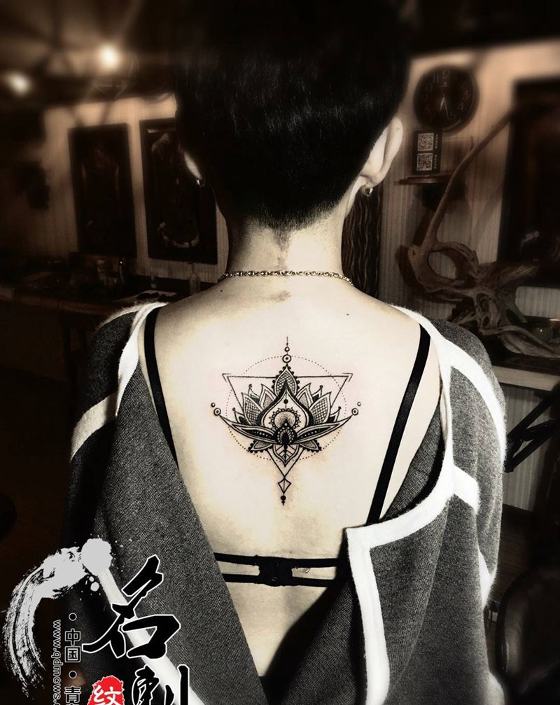 梵花情侣纹身纹身图片