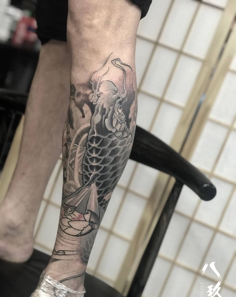 未完待续纹身图片_新传统纹身图案