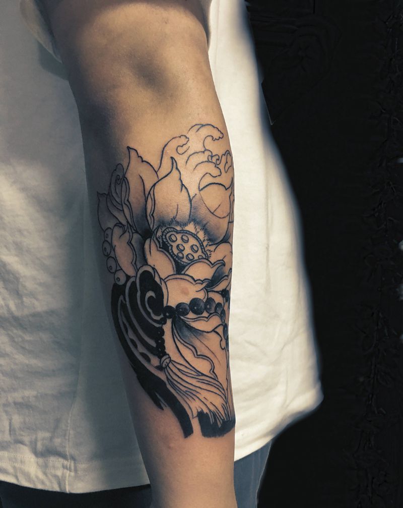 未完成纹身图片_新传统纹身图案