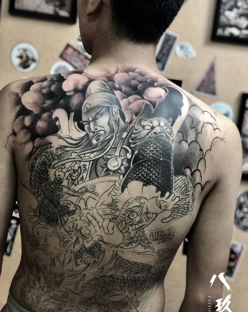 两年前的未完纹身图片_新传统纹身图案