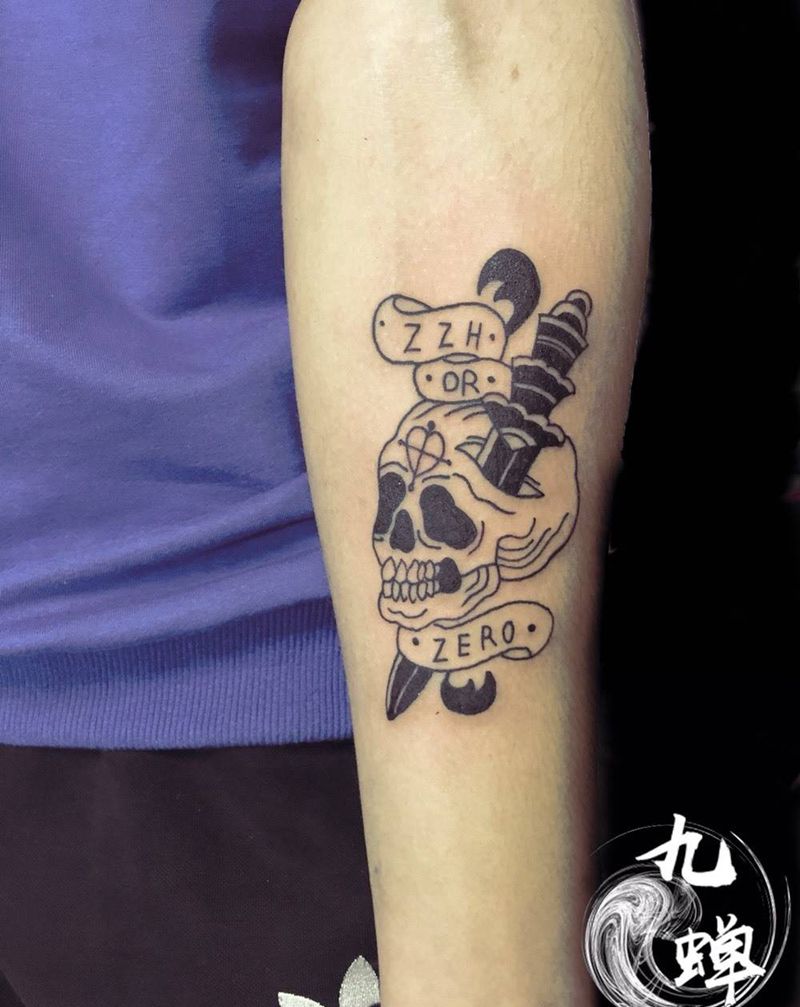 骷髅纹身图片