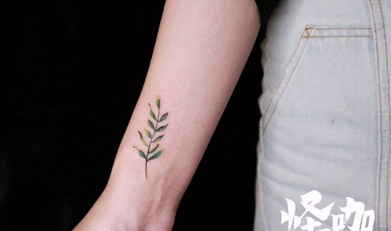 清新纹身图片
