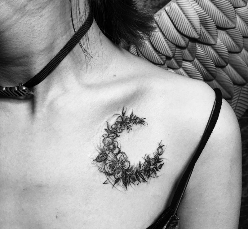 小清新纹身图片