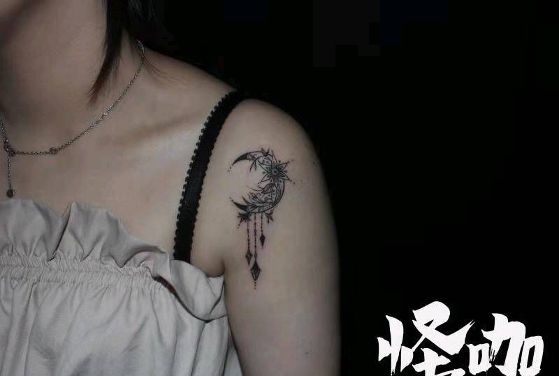 日月纹身纹身图片