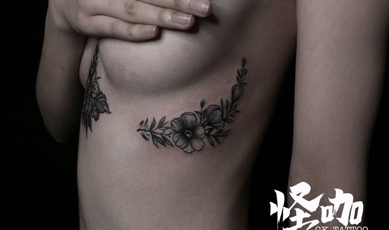 一对儿纹身图片