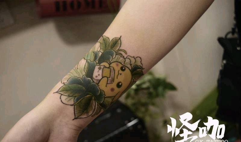 皮卡～皮卡～丘纹身图片_手臂纹身图案