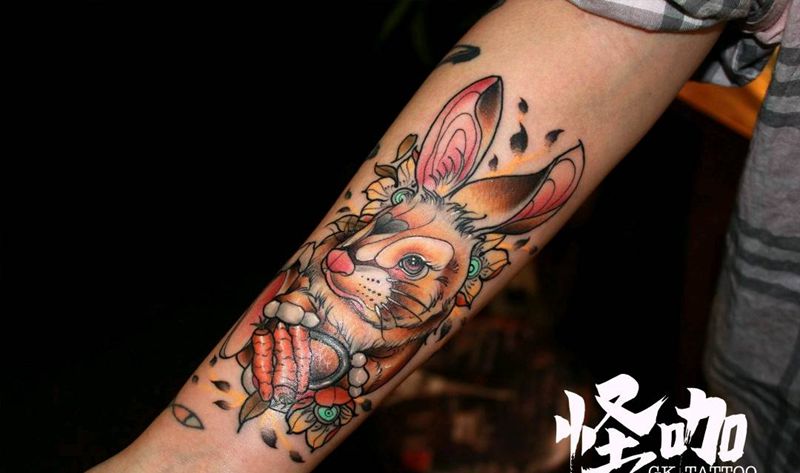 New School纹身图片_手臂New School纹身图案