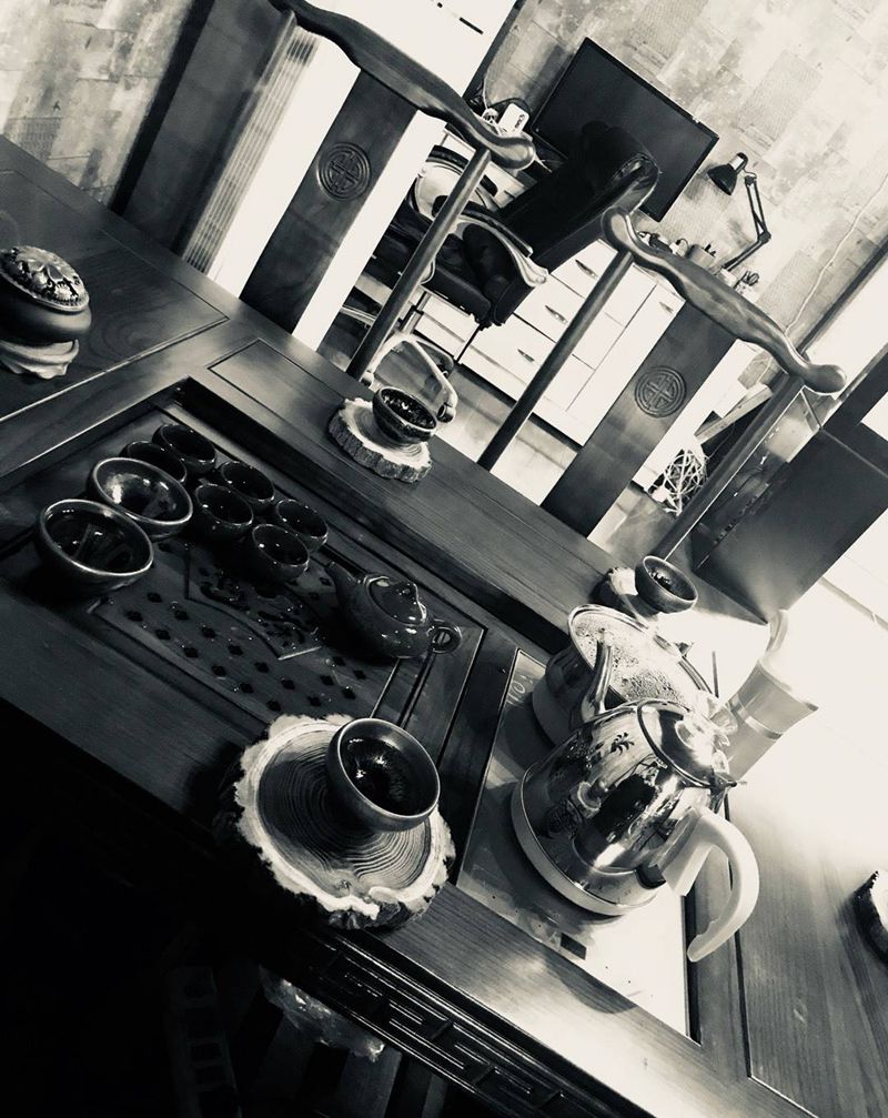 来喝茶啊纹身图片