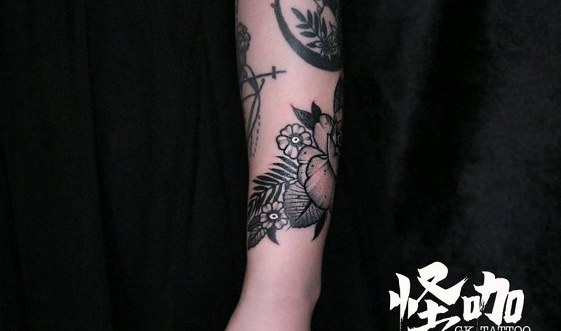 花花纹身图片