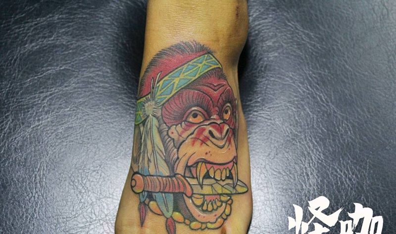 一组学校纹身图片