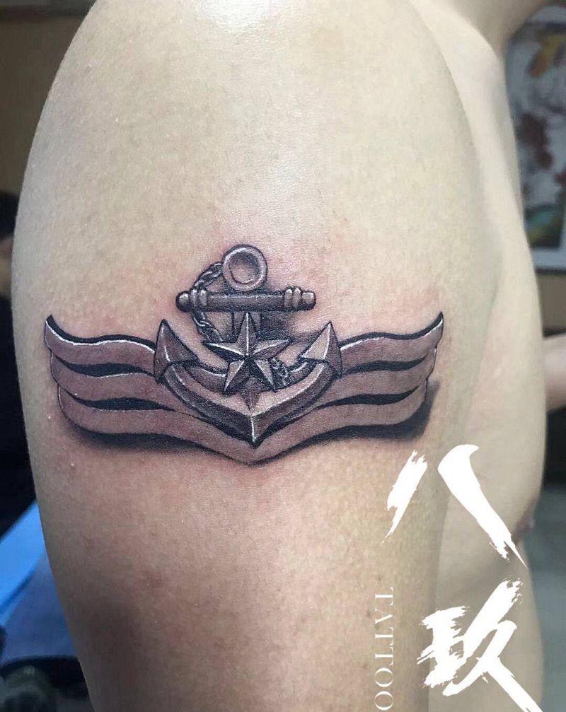 海军纹身图片