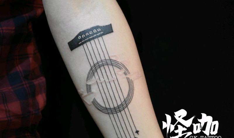 小臂创意纹身图片