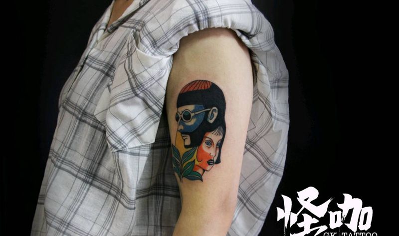 杀手不太冷纹身图片