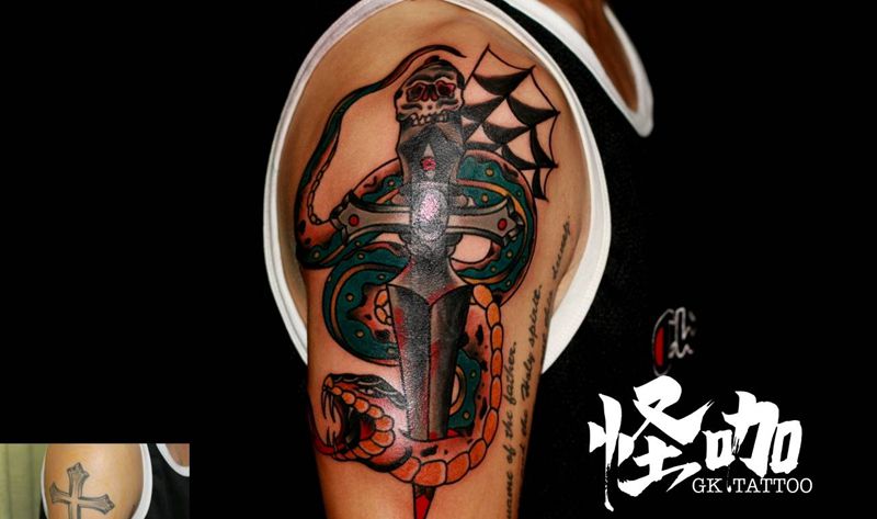 再添加纹身图片