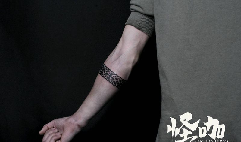 臂环作品纹身图片